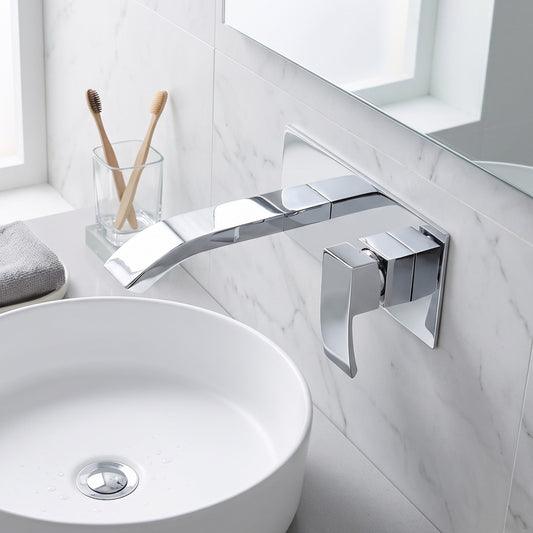 Fairford Cohen Wall Mounted Basin Mixer