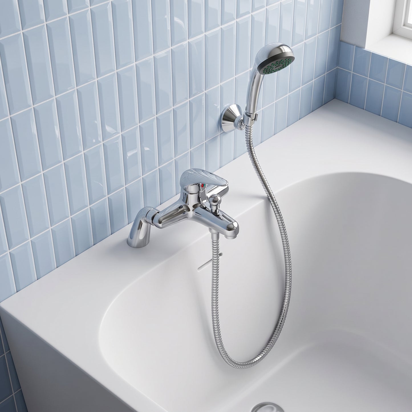 Fairford Contract Single Lever Bath Shower Mixer