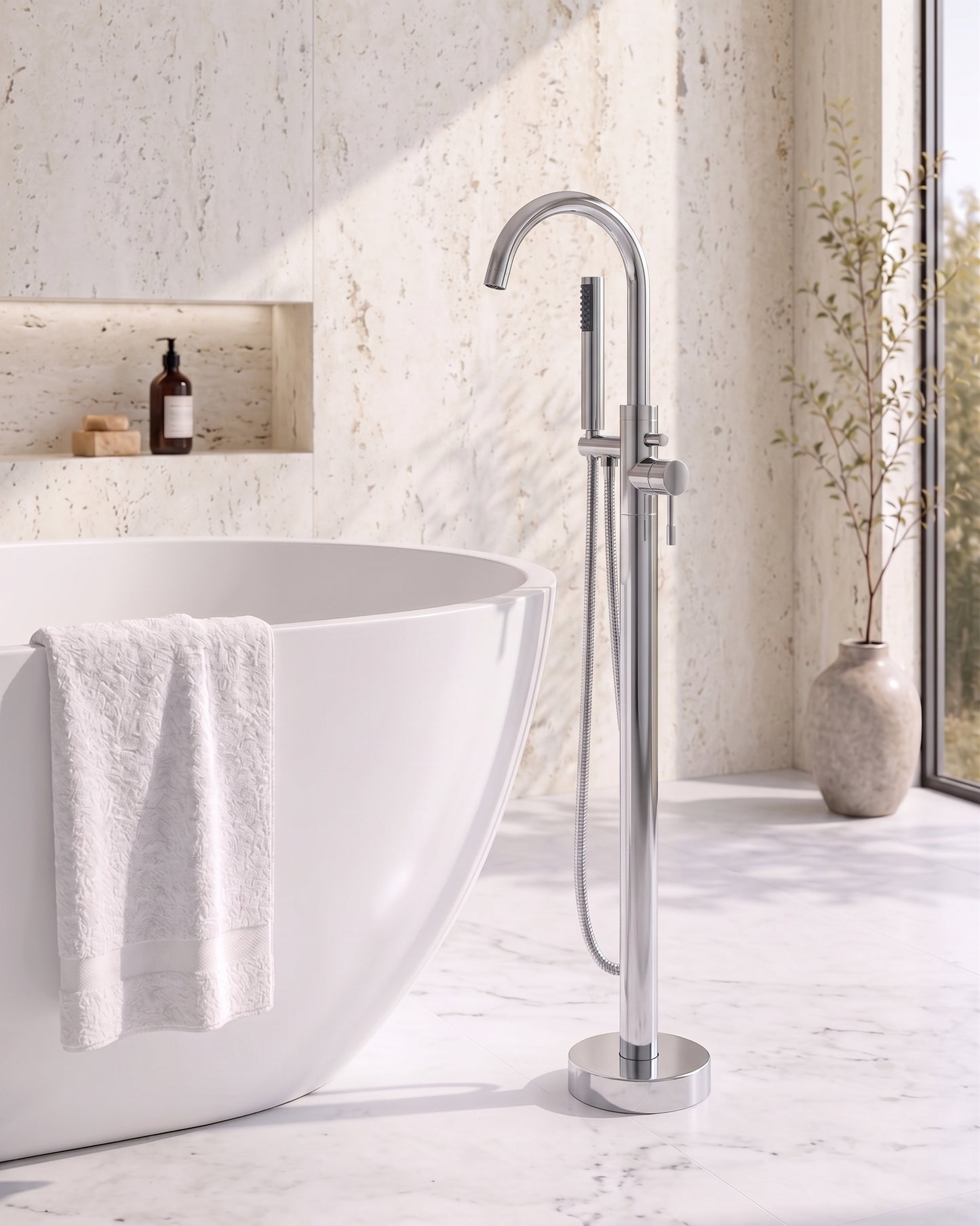 Fairford Dayna Freestanding Bath Shower Mixer