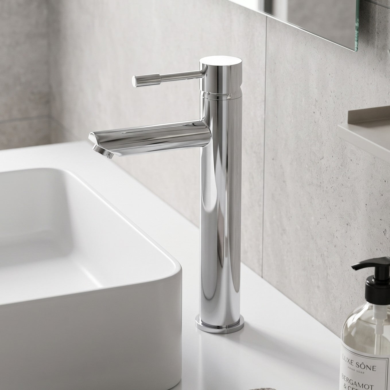 Fairford Dayna High Rise Basin Mixer