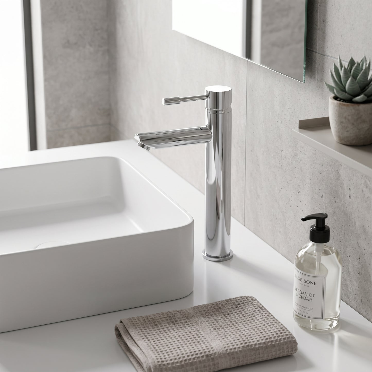 Fairford Dayna High Rise Basin Mixer