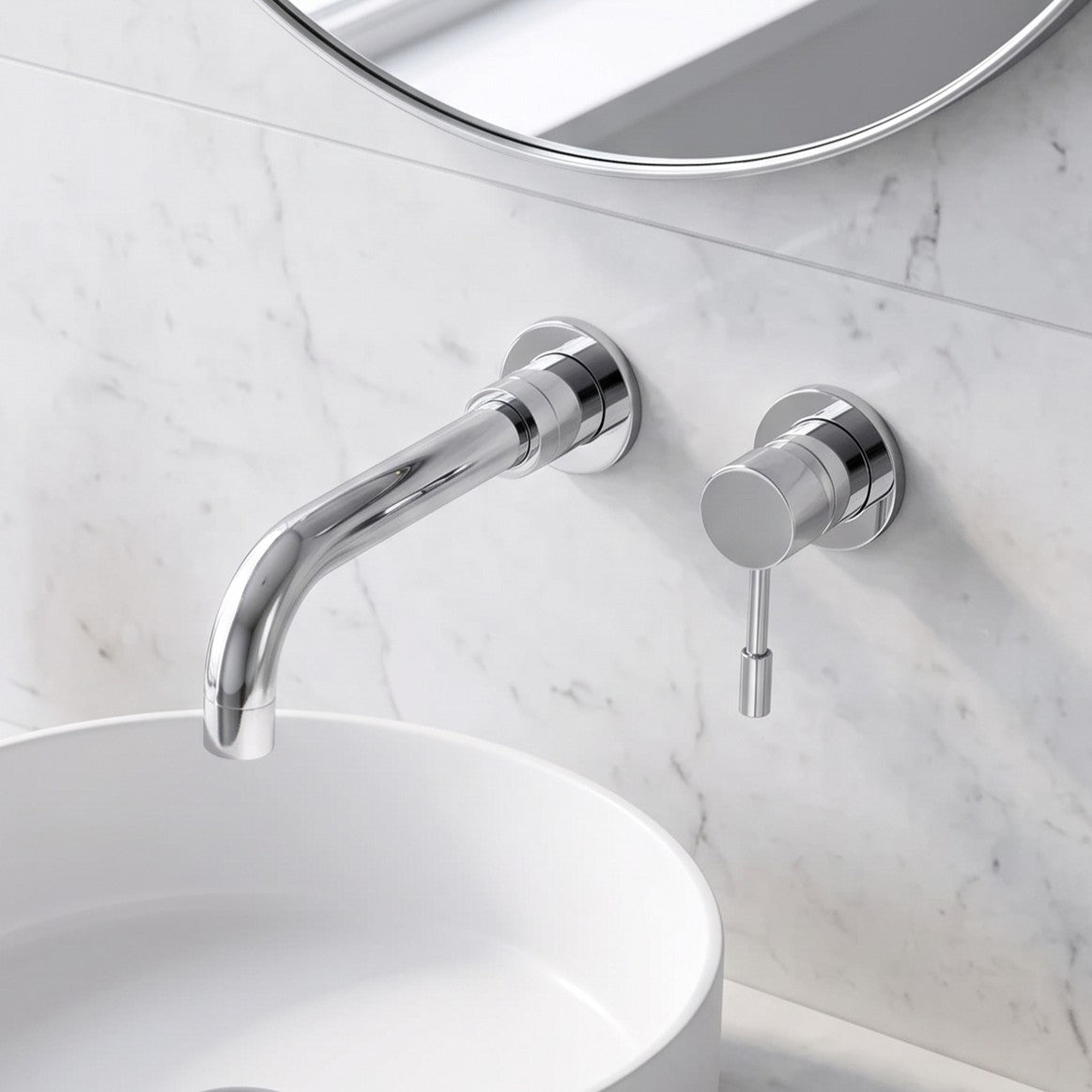 Fairford Dayna Wall Mounted Basin Mixer