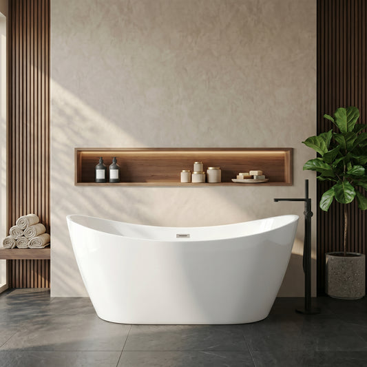 Fairford Dukestone 1700 x 800mm Freestanding Bath