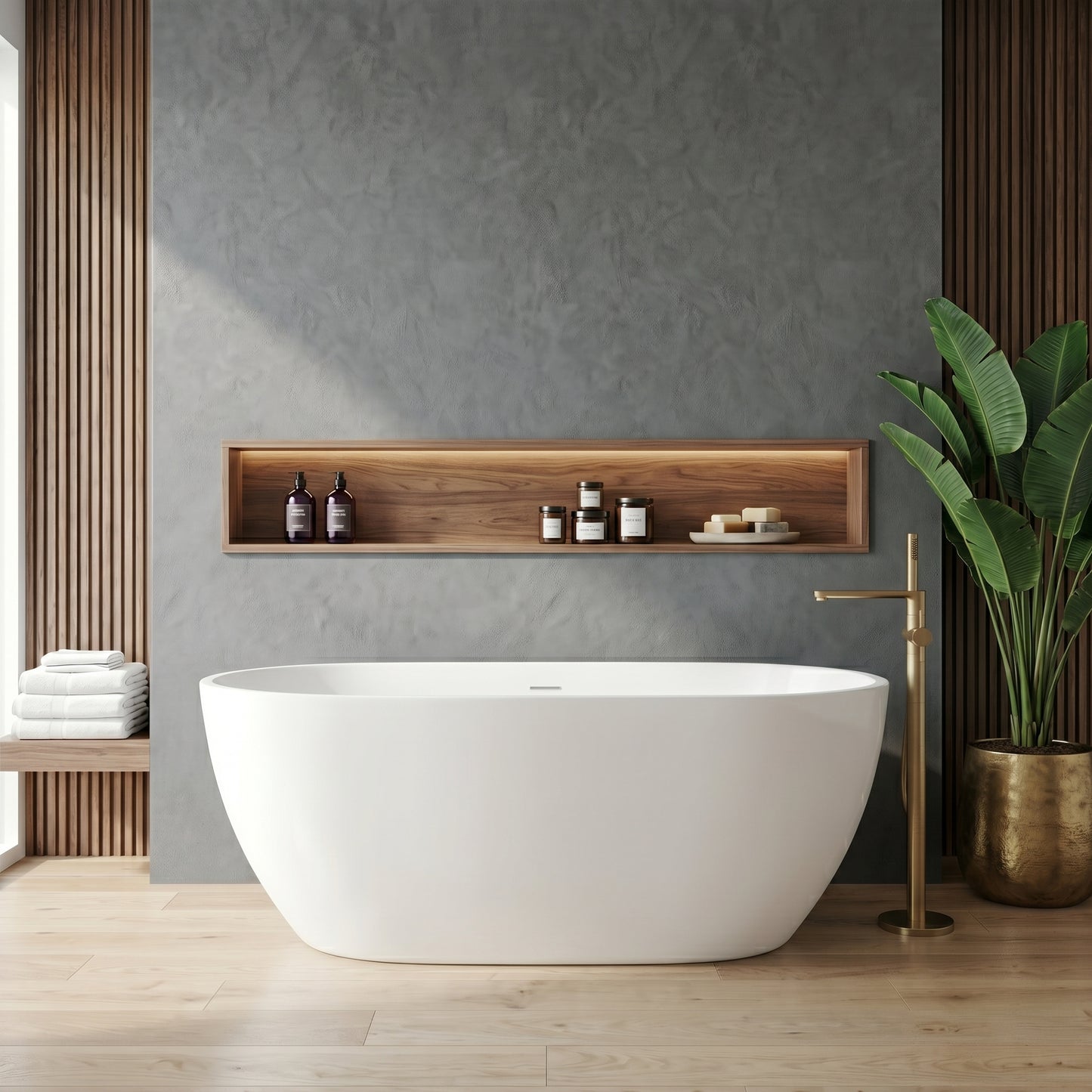 Fairford Earlwood 1650 x 750mm Freestanding Bath