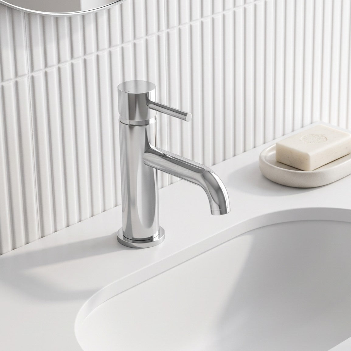 Fairford Element 7 Chrome Basin Mixer