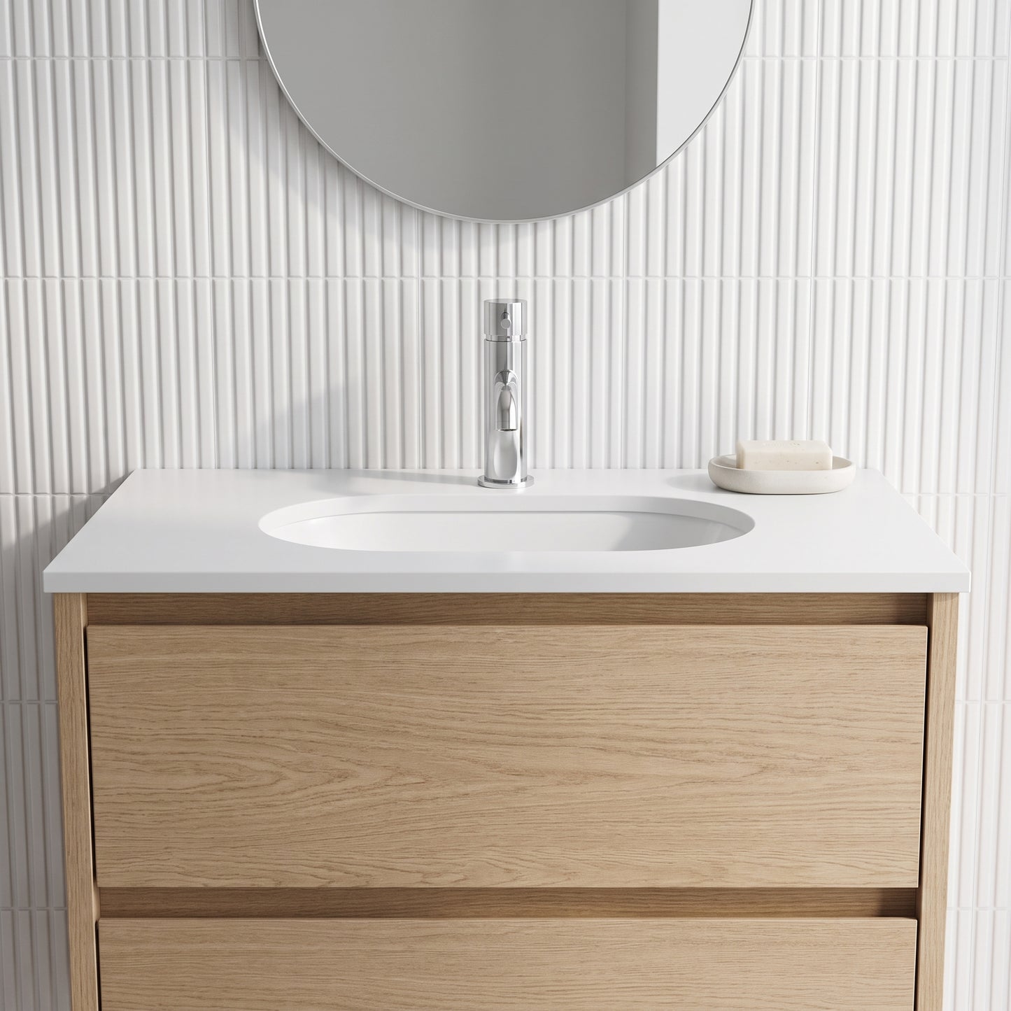 Fairford Element 7 Chrome Basin Mixer