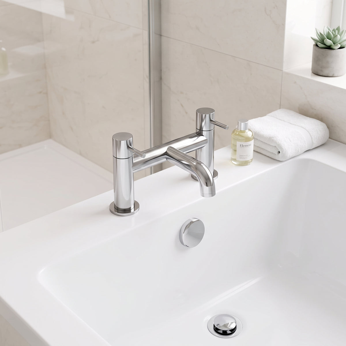 Fairford Element 7 Chrome Bath Filler
