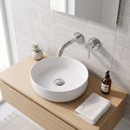 Fairford Element 7 Chrome Wall Mounted Basin Mixer
