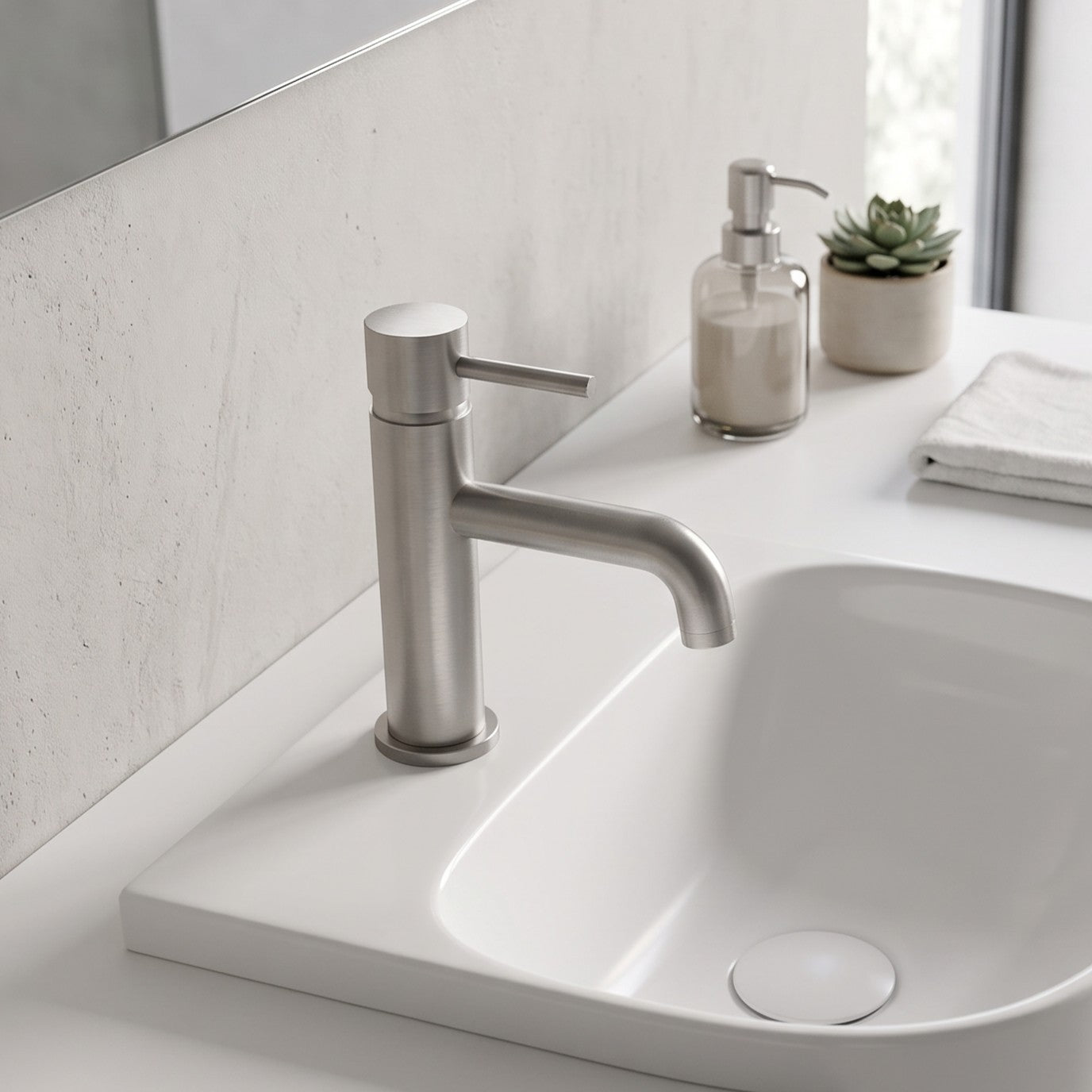 Fairford Element 7 Gunmetal Basin Mixer