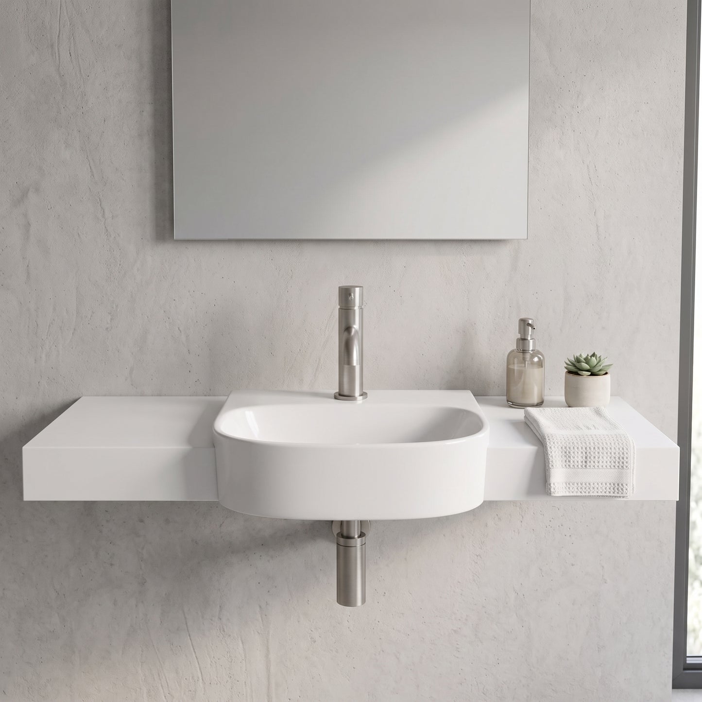 Fairford Element 7 Gunmetal Basin Mixer