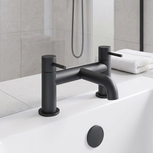 Fairford Element 7 Matt Black Bath Filler