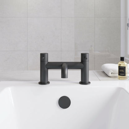 Fairford Element 7 Matt Black Bath Filler