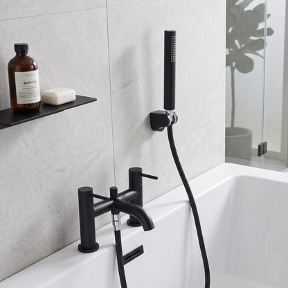 Fairford Element Matt Black Bath Shower Mixer