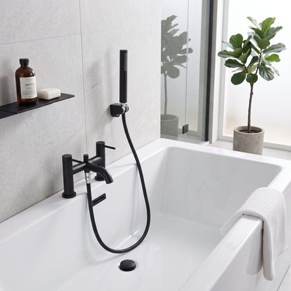 Fairford Element Matt Black Bath Shower Mixer