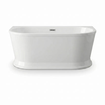 Fairford Farrara Back To Wall 1500 x 740 x 600mm Freestanding Bath