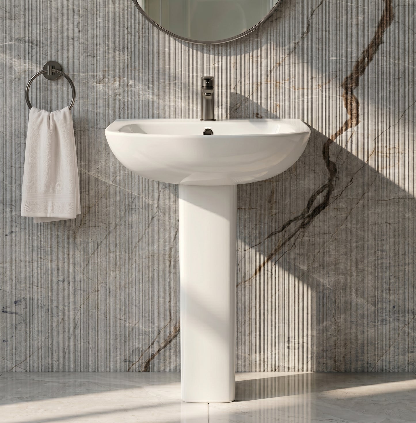 Fairford Grove 1TH Basin and Full Pedestal