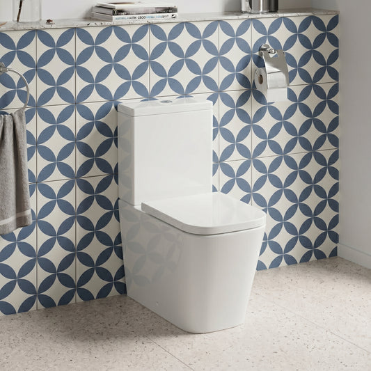 Fairford Grove Pure Rimless Close Coupled Toilet with Soft Close Seat