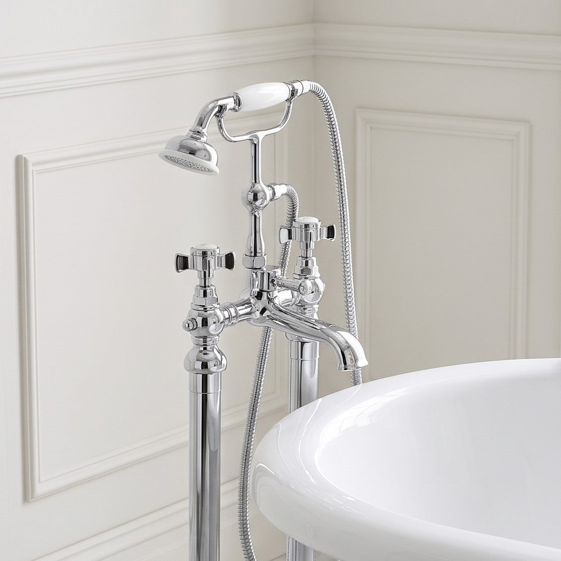 Fairford Harrow Freestanding Bath Shower Mixer