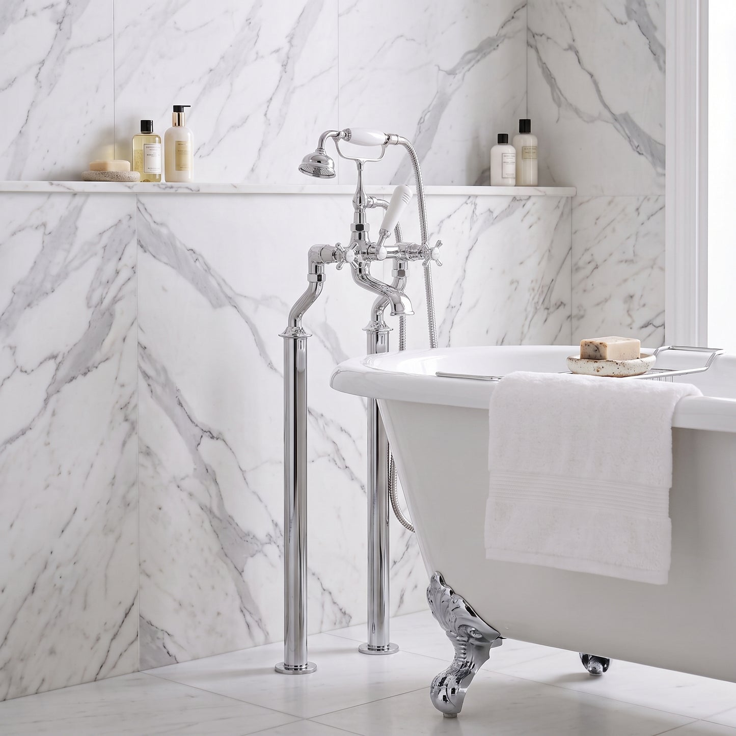 Fairford Henley Freestanding Bath Shower Mixer