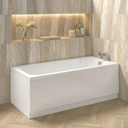 Fairford Hexam Single Ended Traditional Straight Bath-1700 x 700mm