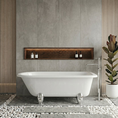 Fairford Kenilworth 1700mm Freestanding Baths - Various Feet Options-Deacon Feet