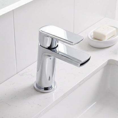 Fairford Knighton Basin Mixer with Push Button Waste