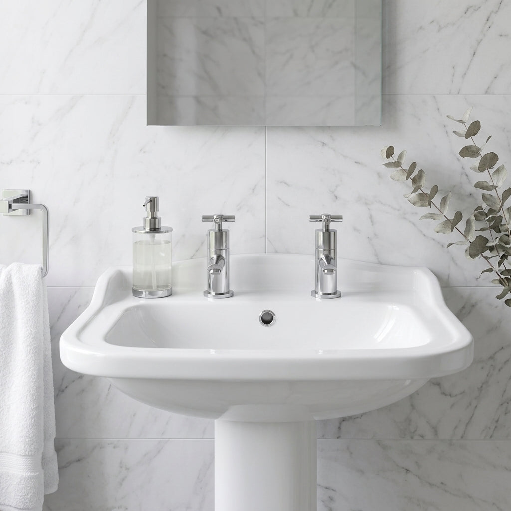 Fairford Lineka Basin Pillar Taps