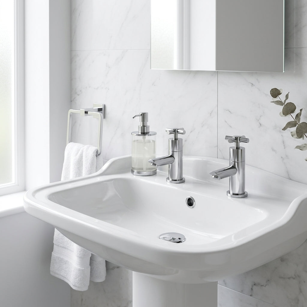 Fairford Lineka Basin Pillar Taps