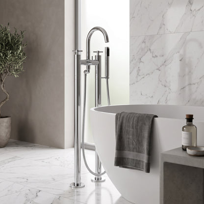 Fairford Lineka Freestanding Bath Shower Mixer