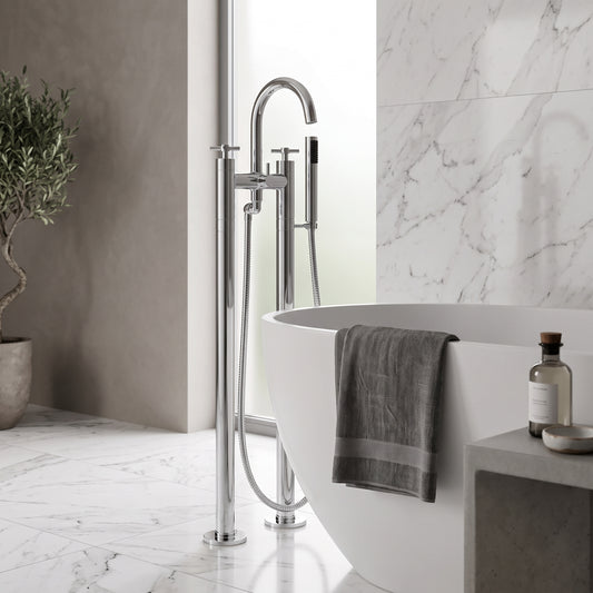 Fairford Lineka Freestanding Bath Shower Mixer