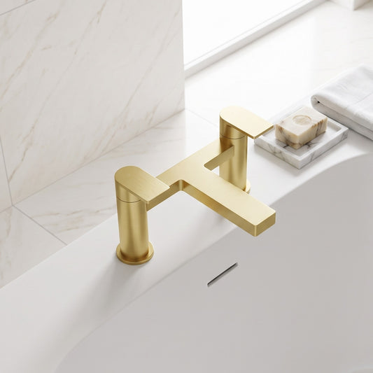 Fairford Loft Brushed Brass Bath Filler