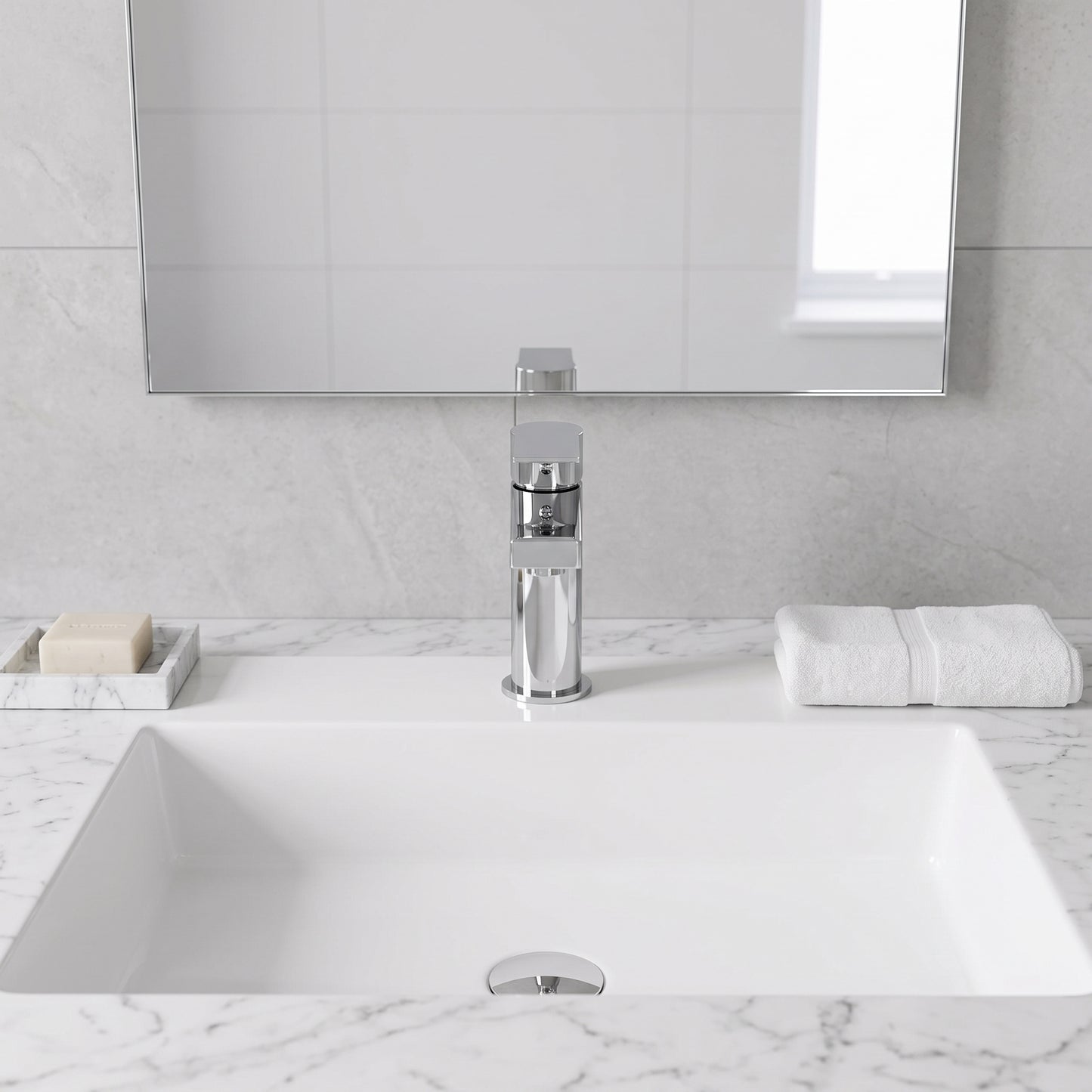 Fairford Loft Chrome Basin Mixer