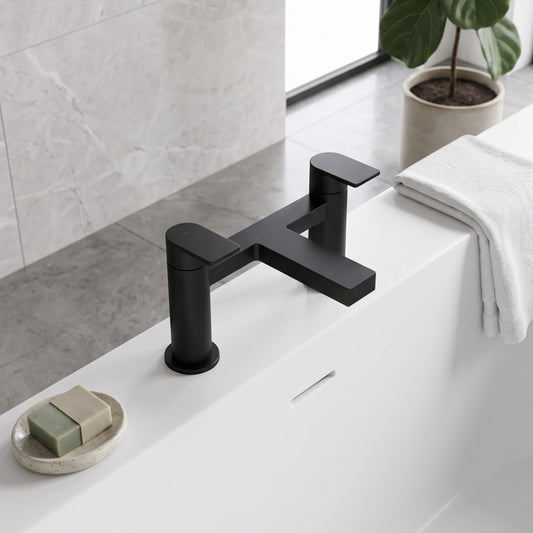 Fairford Loft Matt Black Bath Filler
