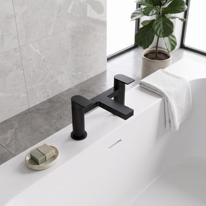 Fairford Loft Matt Black Bath Filler