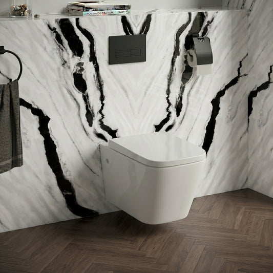 Fairford Loren Pro Wall Hung Toilet with Seat