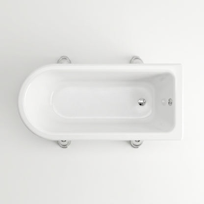 Fairford Middleham 1700mm Freestanding Bath with Deacon Feet