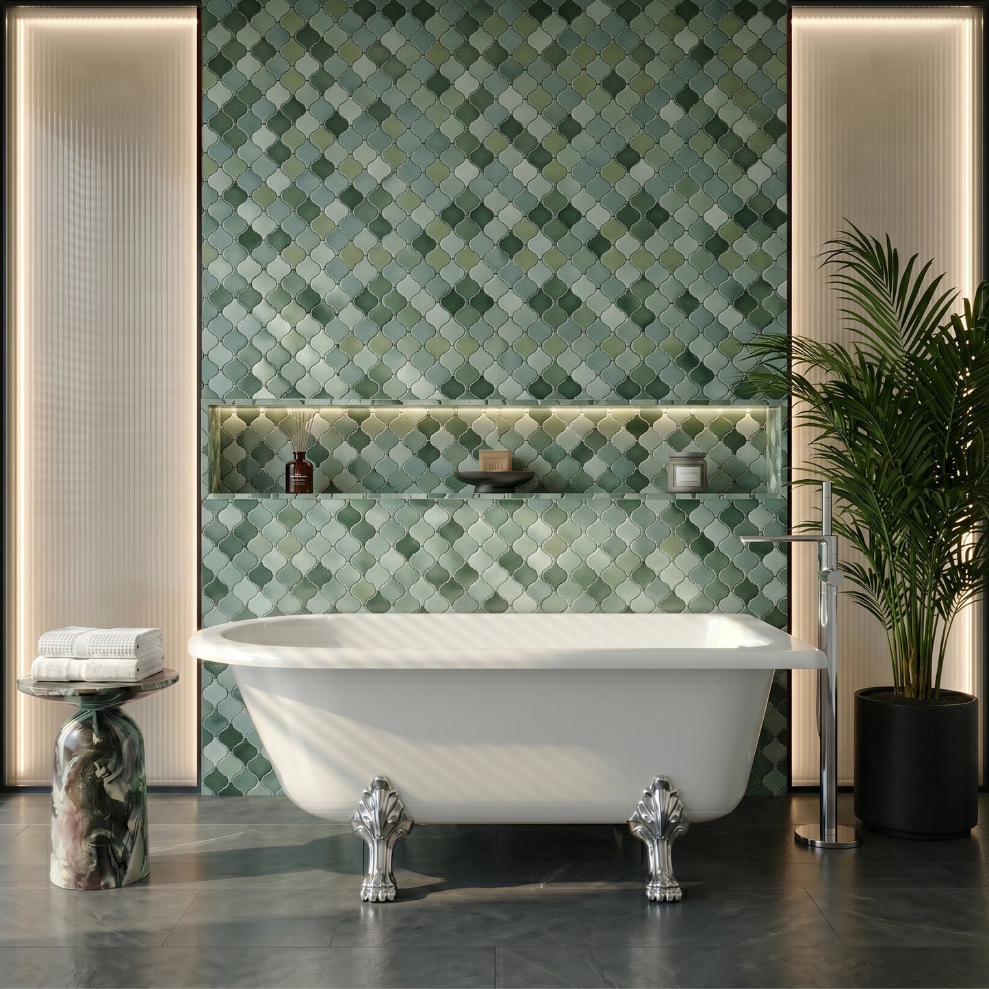 Fairford Middleham 1700mm Freestanding Baths - Various Feet Options-Pride Feet