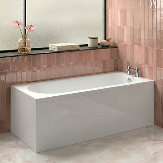 Fairford Novus Pro Reinforced 1700 x 750mm Single Ended Straight Bath