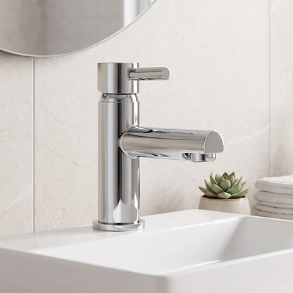 Fairford Nuro Mini Basin Mixer with Push Button Waste