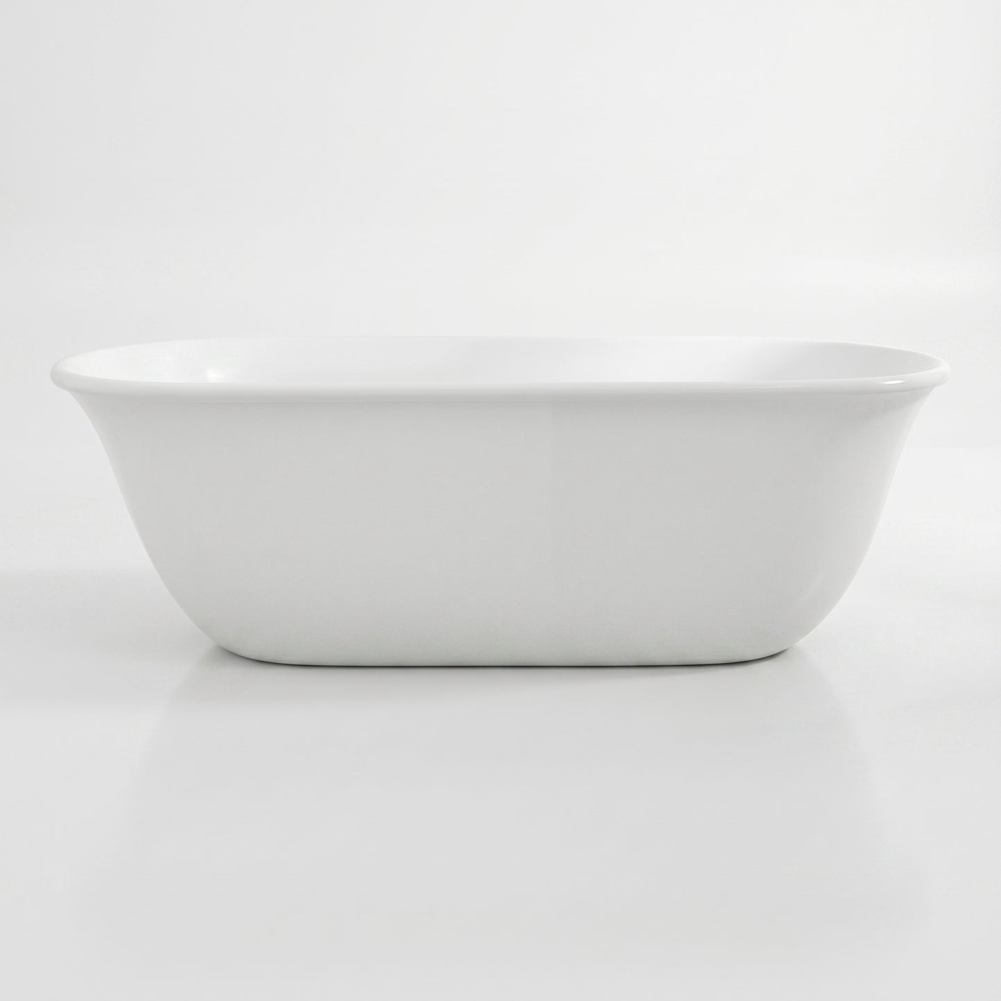 Fairford Omnia 1680 x 750 x 570mm Matt Solid Surface Freestanding Bath