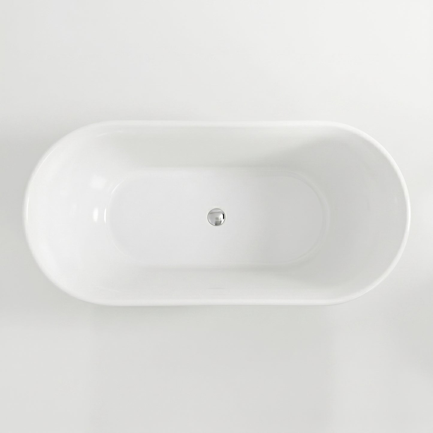 Fairford Omnia 1680 x 750 x 570mm Matt Solid Surface Freestanding Bath