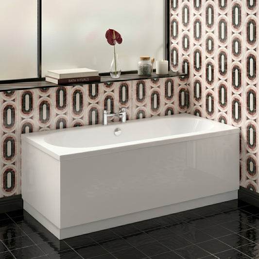 Fairford Ordo Pro Reinforced 1700 x 700mm Double Ended Straight Bath