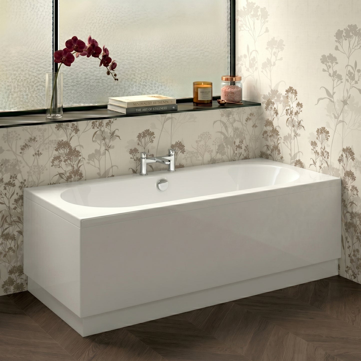 Fairford Ordo Pro Reinforced 1700 x 750mm Double Ended Straight Bath