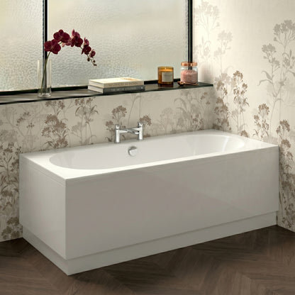 Fairford Ordo Pro Reinforced 1700 x 750mm Double Ended Straight Bath