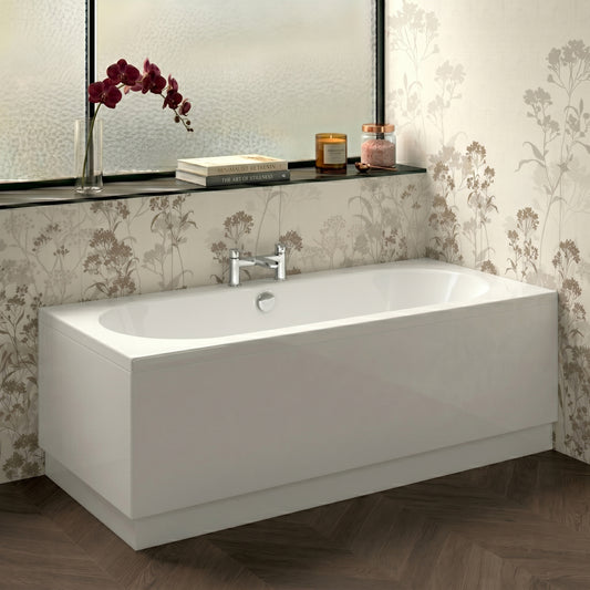 Fairford Ordo Pro Reinforced 1700 x 750mm Double Ended Straight Bath