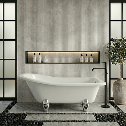 Fairford Portchester 1500mm Freestanding Baths - Various Feet Options-Deacon Feet