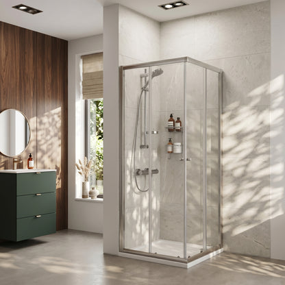 Fairford Pro 6mm, 800mm x 800mm Square Shower Enclosure