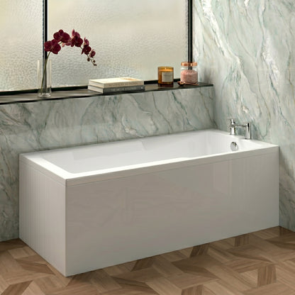 Fairford Pro Reinforced 1700 x 750mm Straight Shower Bath