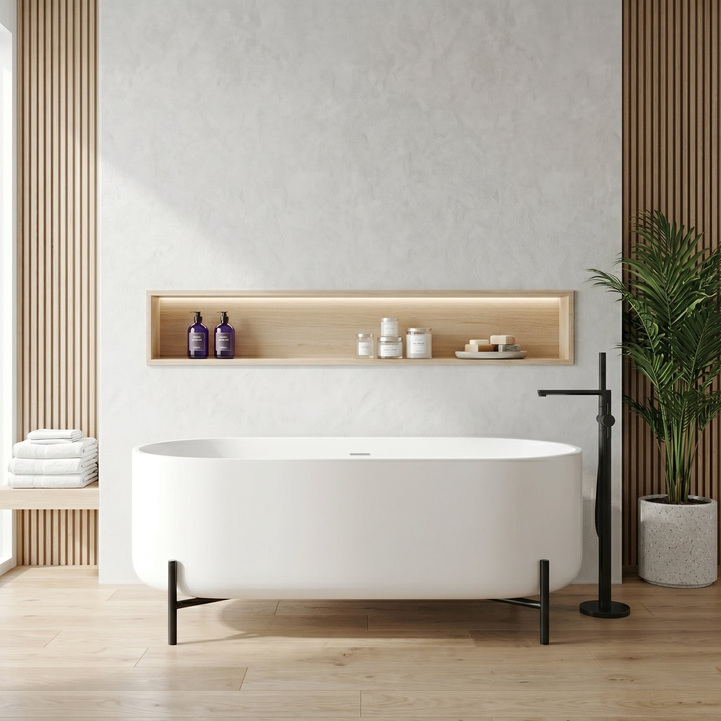 Fairford Ravenna 1600 x 750 x 770mm Freestanding Bath
