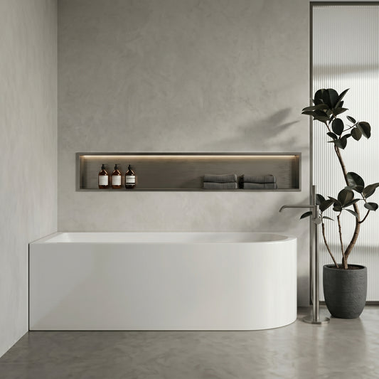 Fairford Reggio 1700 x 720 x 590mm Left Hand Corner Bath